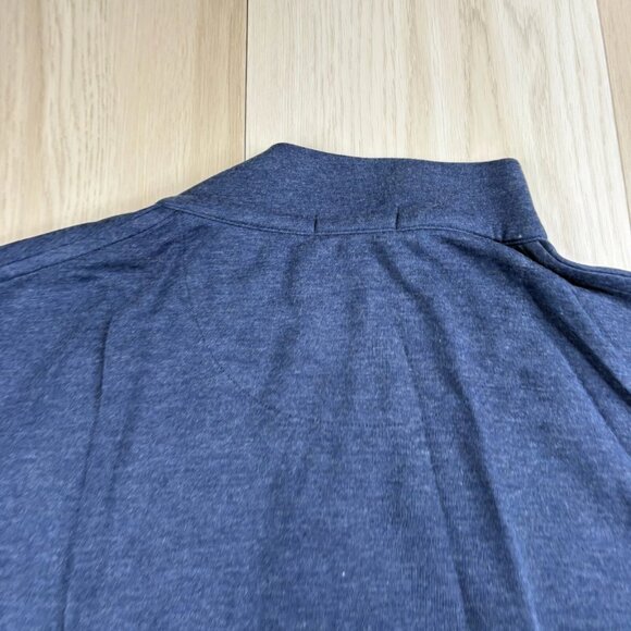 Peter Millar Mens Blue 1/4 Zip Long Sleeve Comfort Pullover Sweatshirt Size XL - Picture 7 of 10